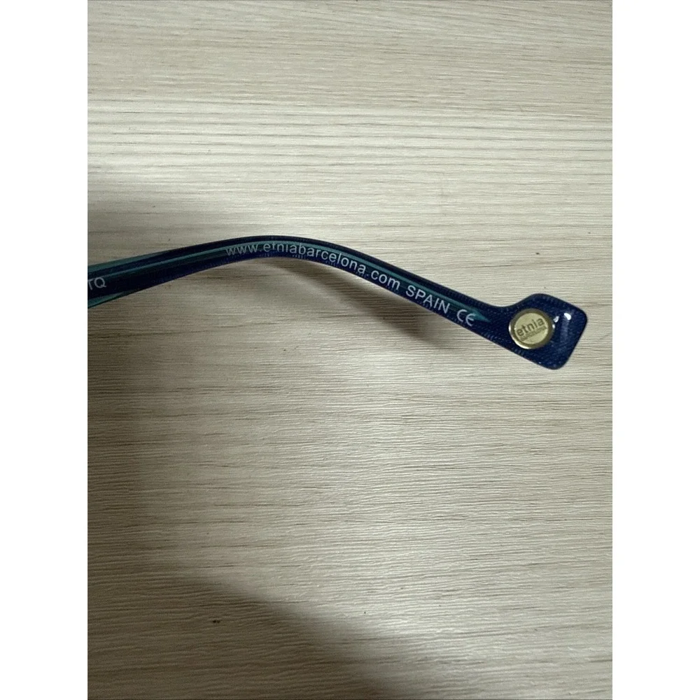 ETNIA BARCELONA‎ Eldorado TQ Turquoise Girls Kids Rectangle Eyeglasses 45-16-120